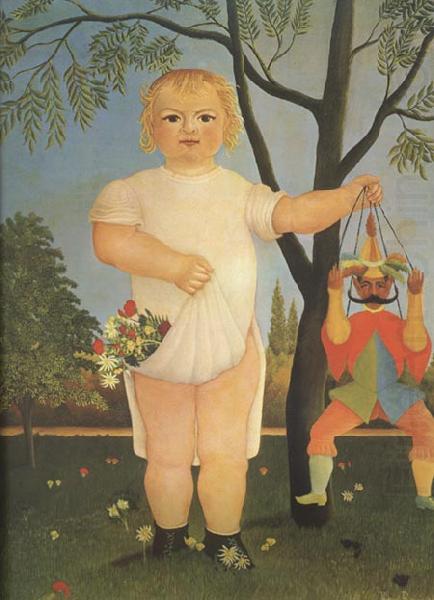 Henri Rousseau Portrait of a Child oil painting picture